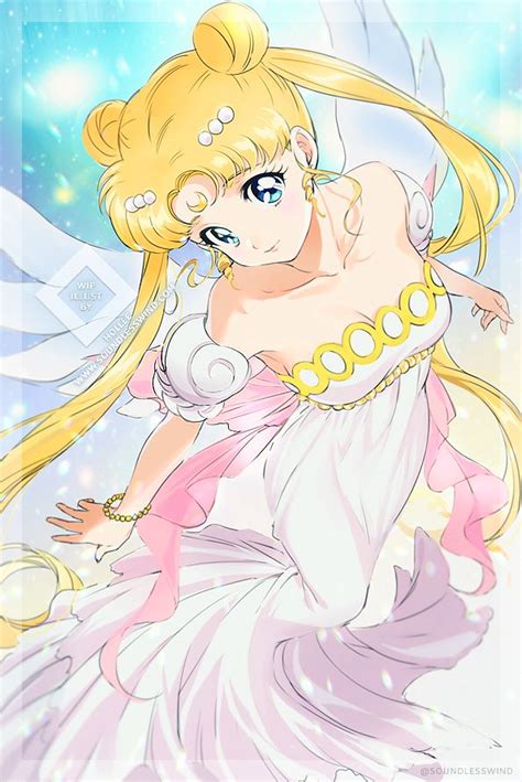 sailor moon white dress.